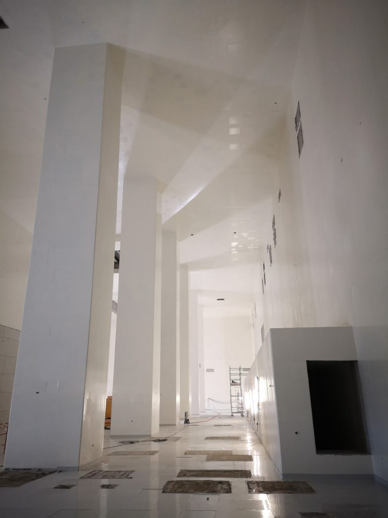 Inside the ITER Tokamak building