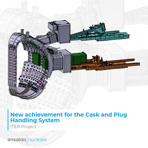 Illustration of the ITER Cask and Plug Remote Handling System
