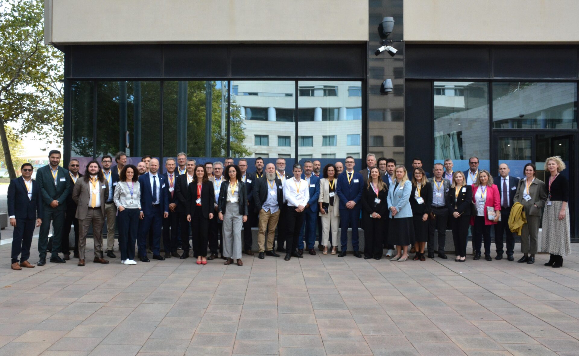 Group picture taken during the second day, focused on sustainability in procurement and contracts. ©F4E